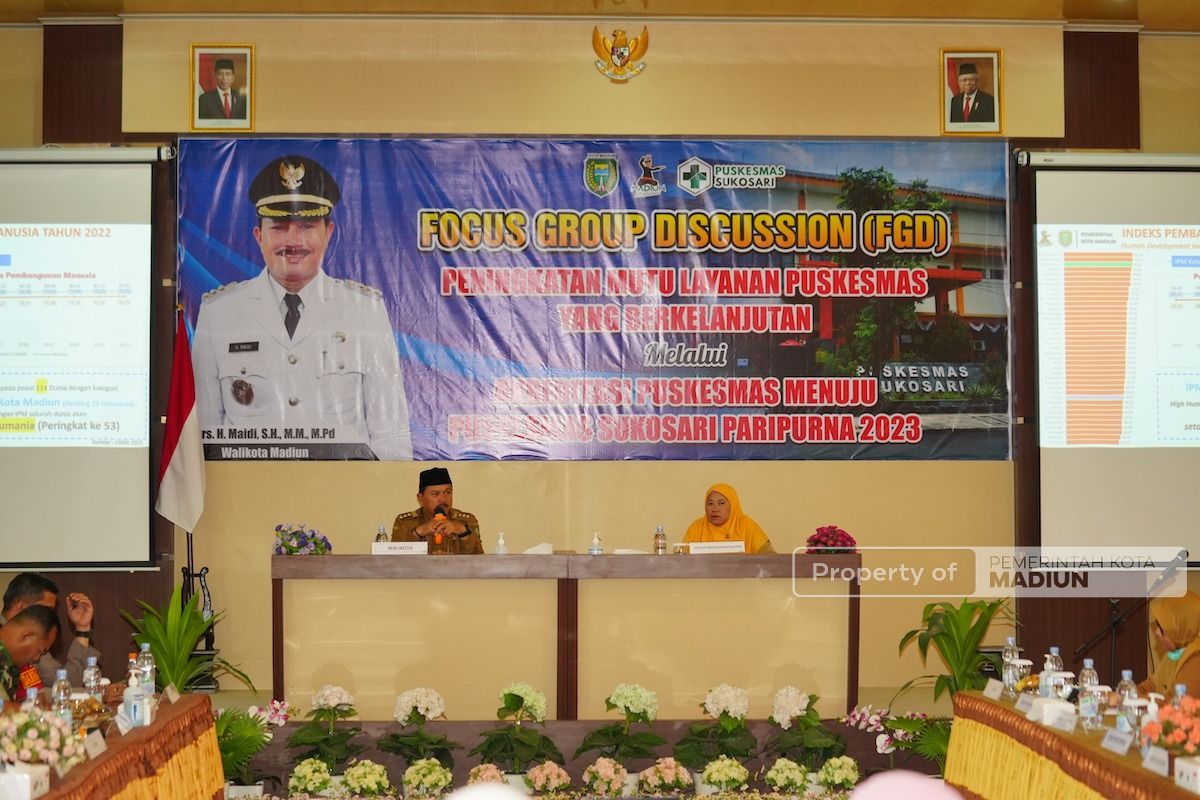 Foto utama berita: Pimpin FGD Persiapan Akreditasi Paripurna Puskesmas Sukosari, Wali Kota Optimis Akreditasi Dapat Diraih Tahun Ini