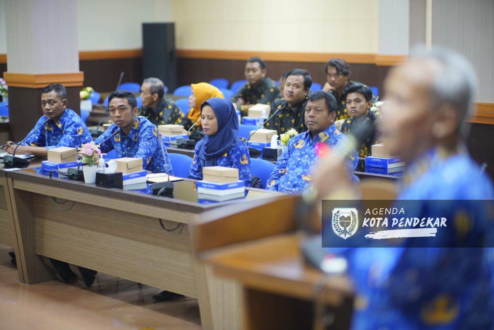 Foto 4 dari 4: Gelar Pembinaan Pegawai Perumda Aneka Usaha, Wali Kota Evaluasi Program Sembako Murah