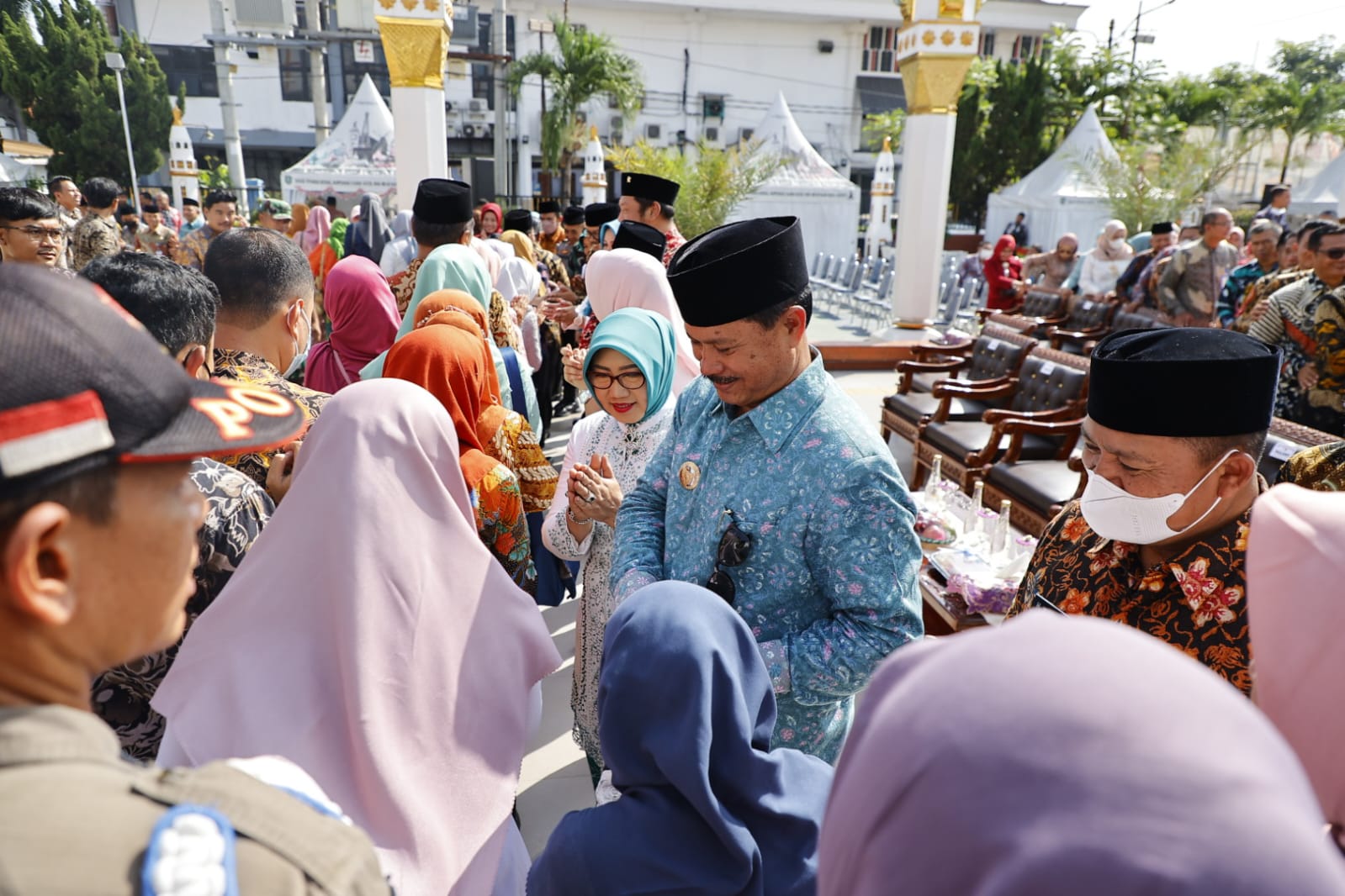 Foto utama berita: Hari Kedua Masuk Kerja Pasca Lebaran, Wali Kota Gelar Halal Bihalal Dengan Pegawai Pemkot Madiun