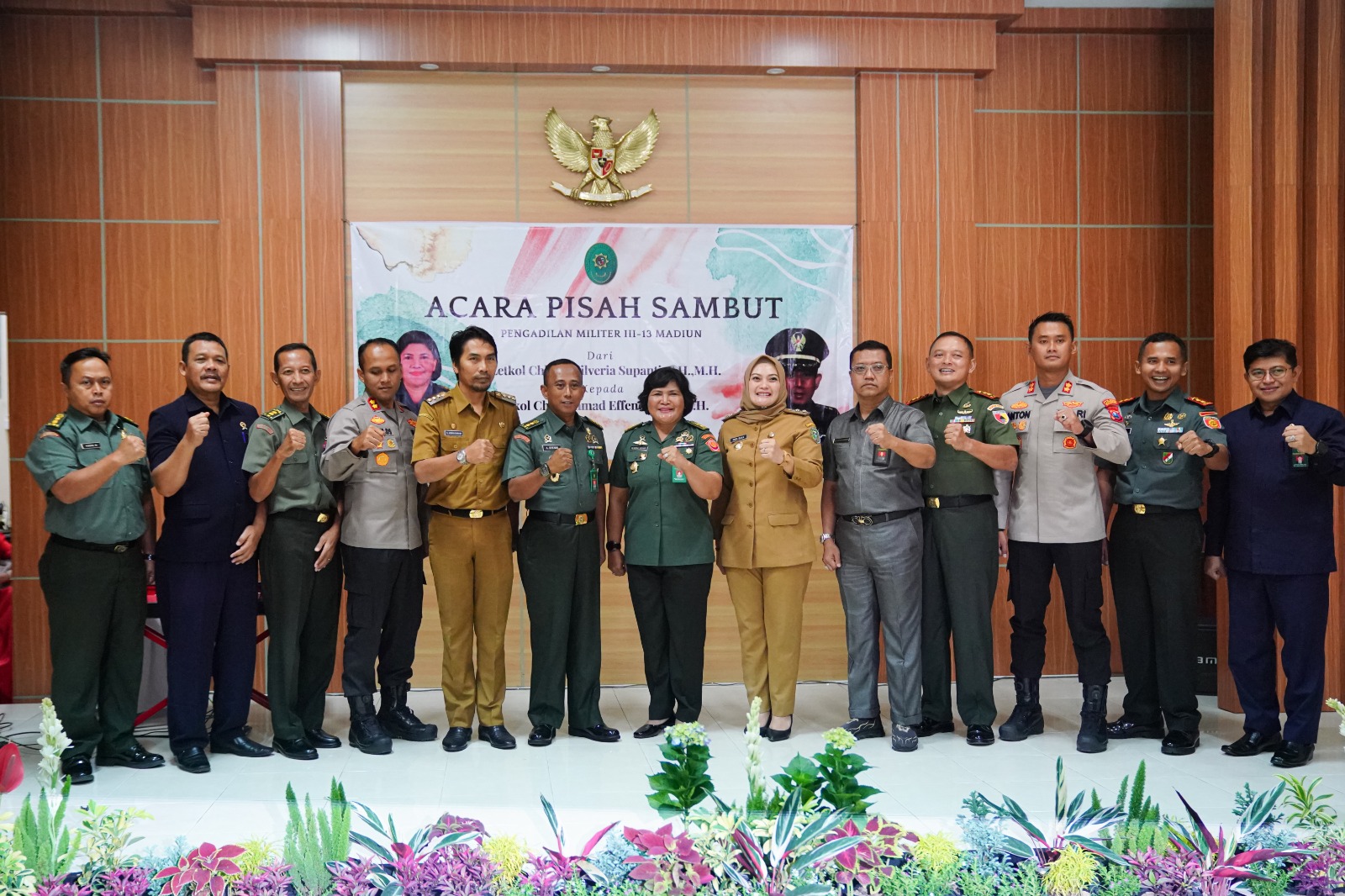 Foto utama berita: Kepala Pengadilan Militer Berganti, Letkol Chk Achmad Effendi Gantikan Letkol Chk (K) Silveria Supanti