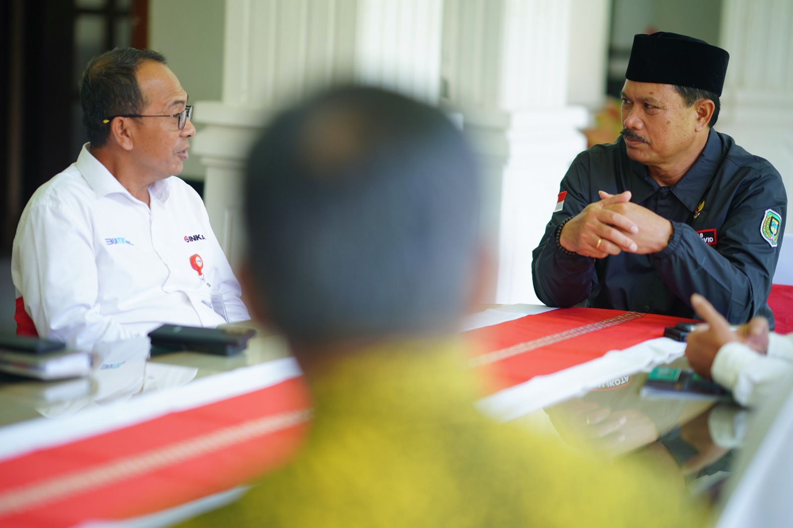 Foto 2 dari 10: Audiensi Bersama Dua Instansi, Wali Kota Maidi Harapkan Saling Bersinergi