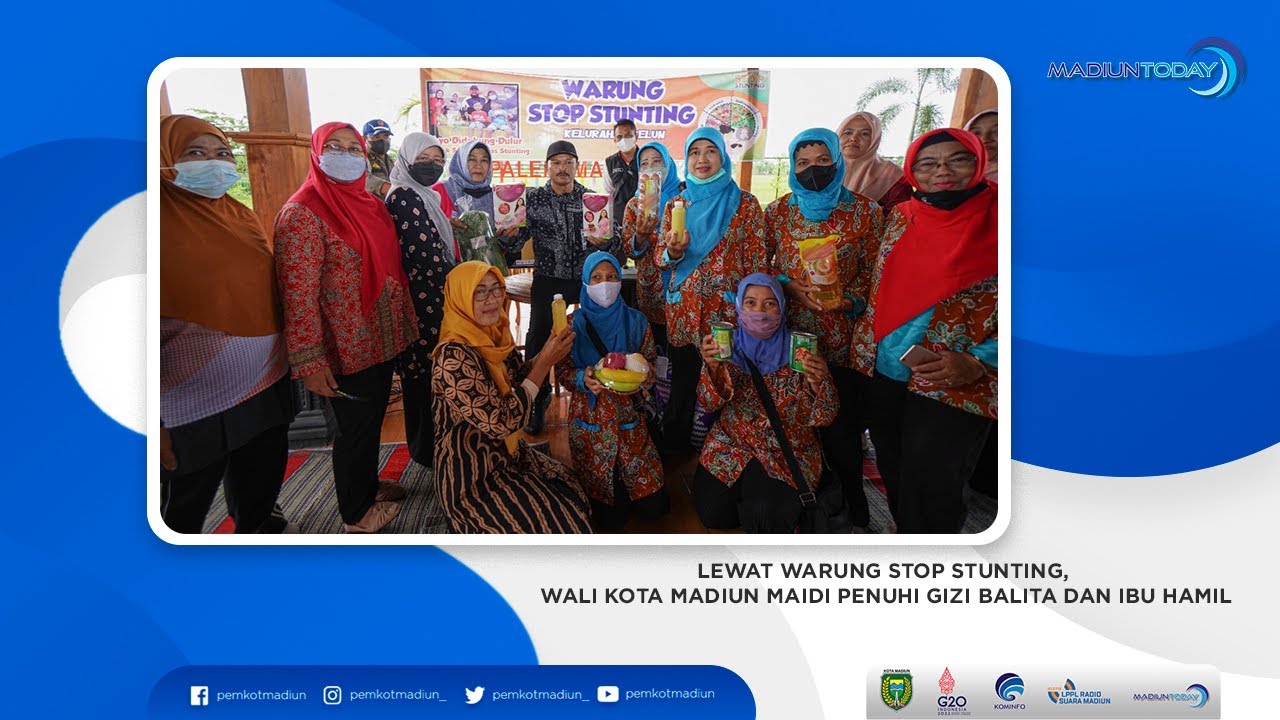 Foto utama berita: LEWAT WARUNG STOP STUNTING, WALI KOTA MADIUN MAIDI PENUHI GIZI BALITA DAN IBU HAMIL