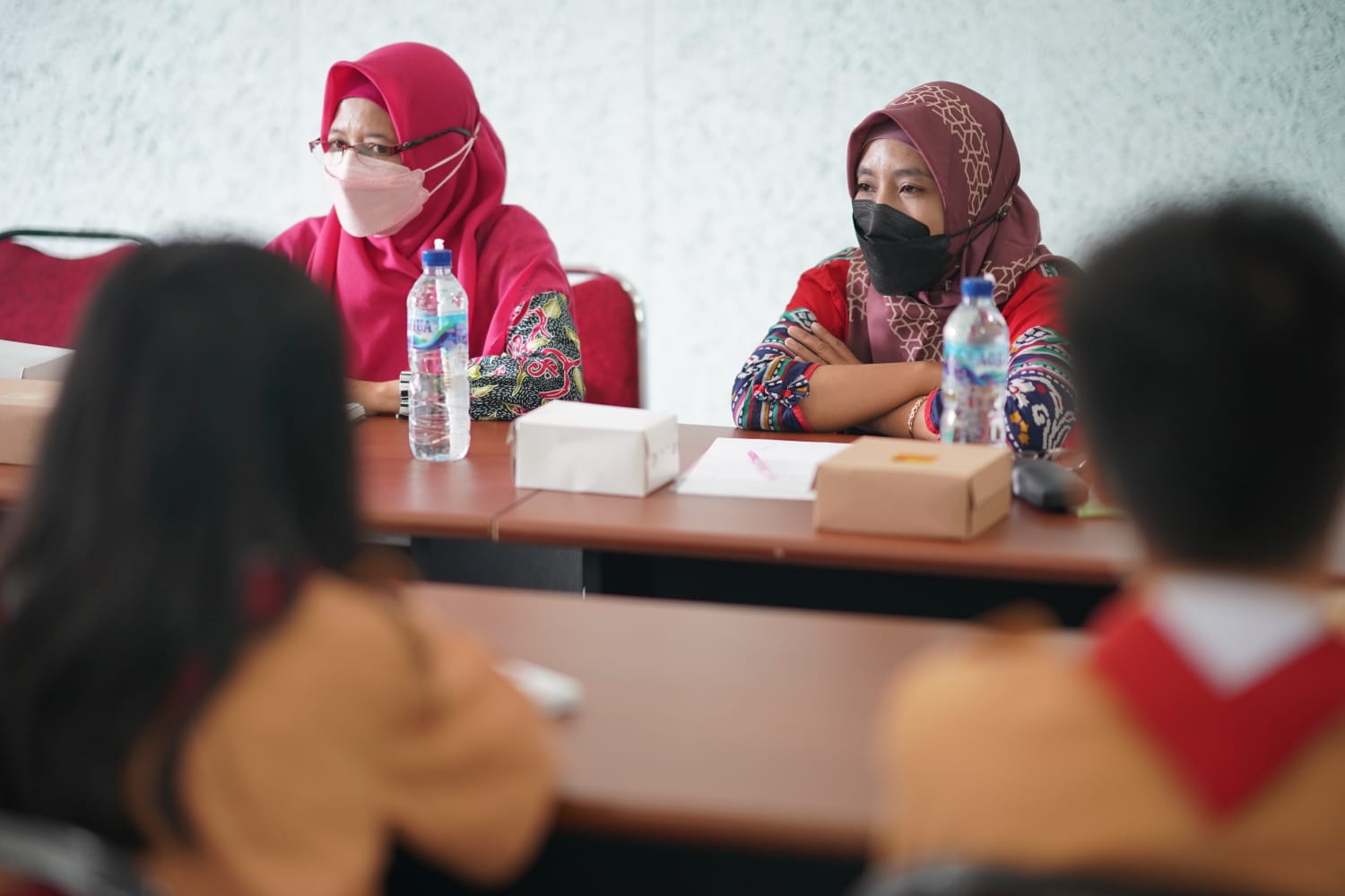 Foto 7 dari 10: Wujudkan Sekolah Ramah Anak, Petugas Jemput Bola Lakukan Monitoring ke Sekolah