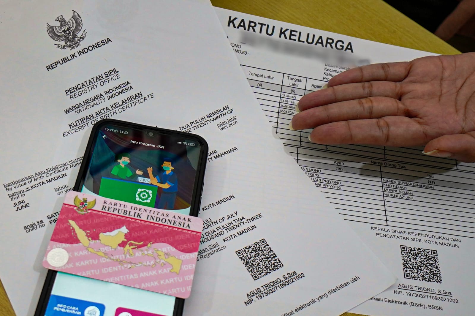 Lewat Brokohan, Bayi Lahir di Kota Madiun Langsung Diterbitkan NIK, Akta, KIA, dan Tercover BPJS Kesehatan