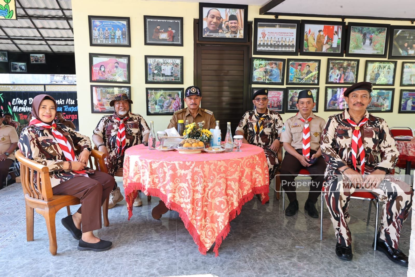 Foto 9 dari 9: Berangkatkan Kontingen Jambore, Wali Kota Pesan Jaga Nama Baik Kota Pendekar