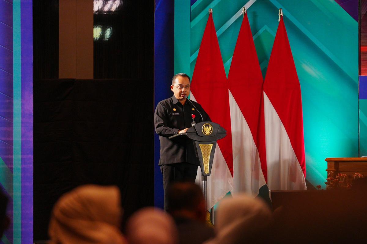 Foto 2 dari 8: Komitmen Pilkada Aman Digencar, Rakor Provinsi dan Kab/Kota Se-Jawa Timur Tahun 2024 Digelar