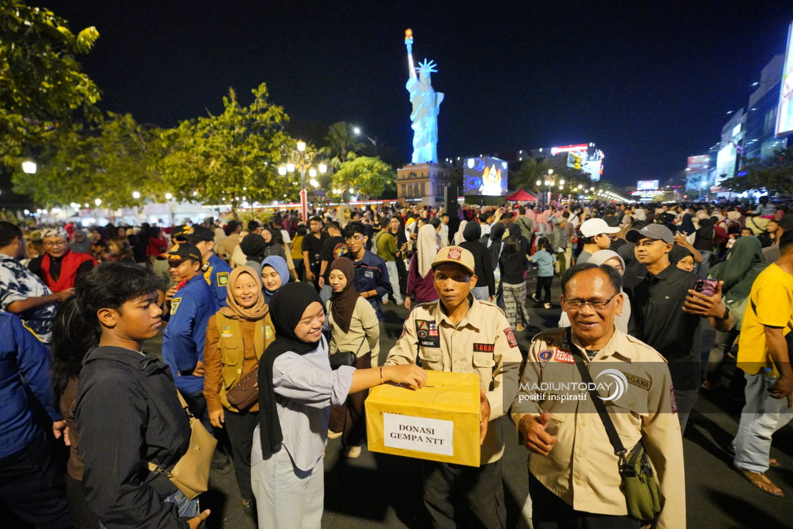 Foto 9 dari 9: Musik Mengalun, Kepedulian Bergerak, Warga Madiun Galang Dana untuk NTT