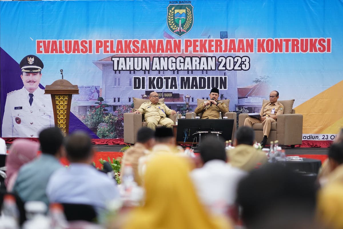 Gelar Evaluasi Pekerjaan Konstruksi 2023, Wali Kota Apresiasi Kinerja Kontraktor