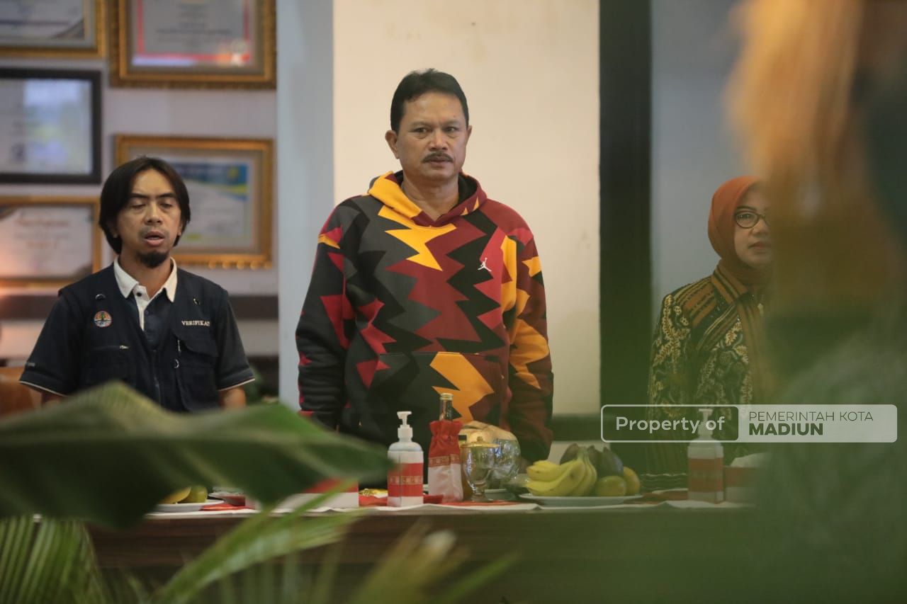 Foto 13 dari 13: Sambut Tim Verifikator Proklim, Wali Kota Optimis Kota Madiun Dapat Penghargaan Lagi