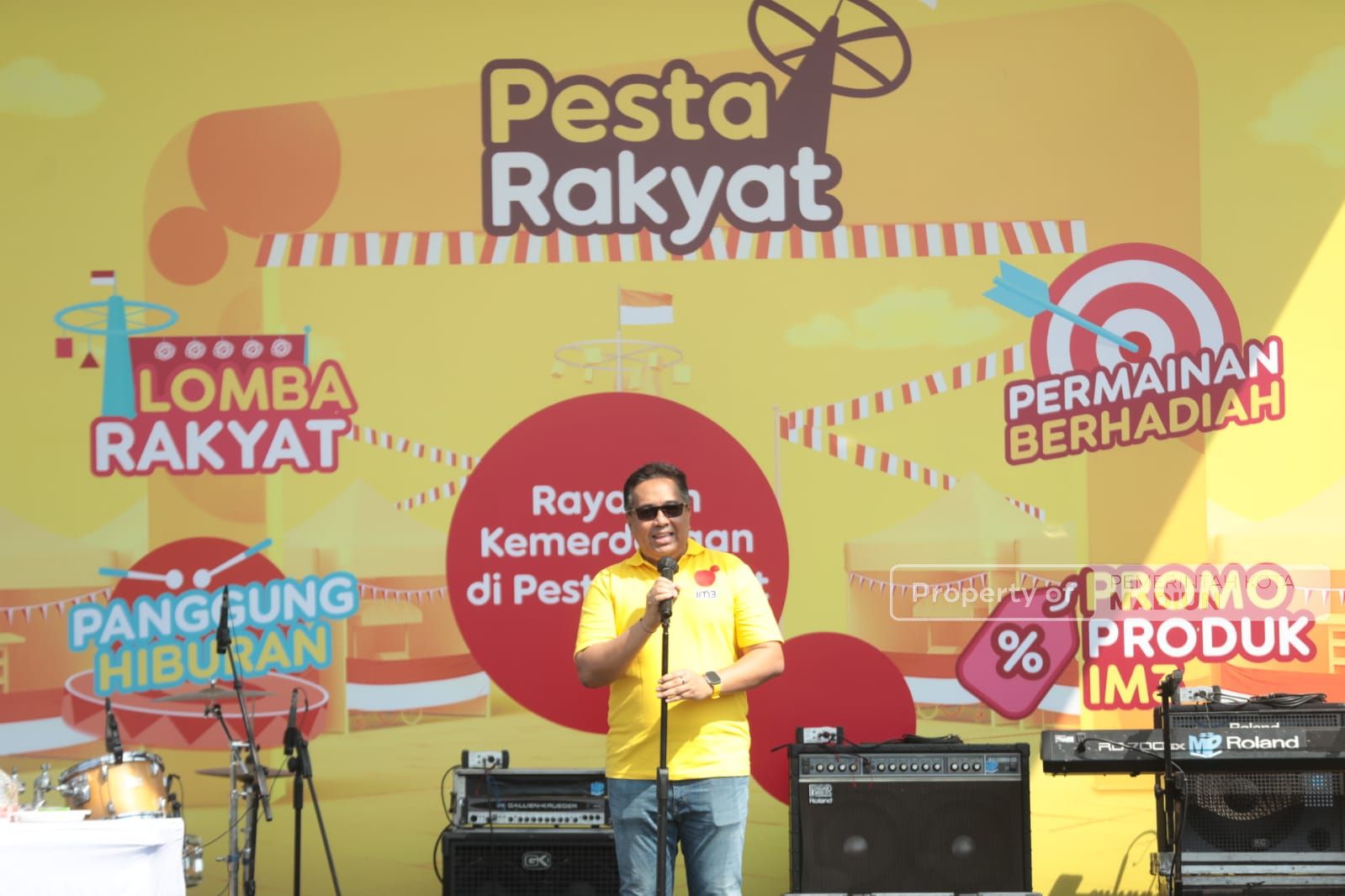 Foto 10 dari 13: Wali Kota Ikuti Kemeriahan Pesta Rakyat IM3 Di Gulun