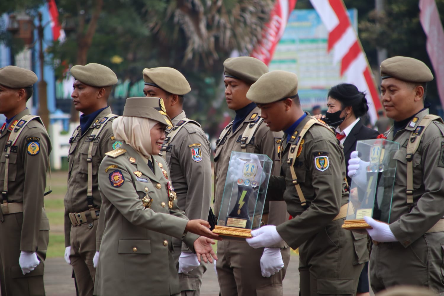 Foto 5 dari 6: Sabet Juara Lagi, Kota Madiun Raih Juara Dua Lomba Kerapian dan Ketertiban Pasukan Jawa Timur Kali Ini