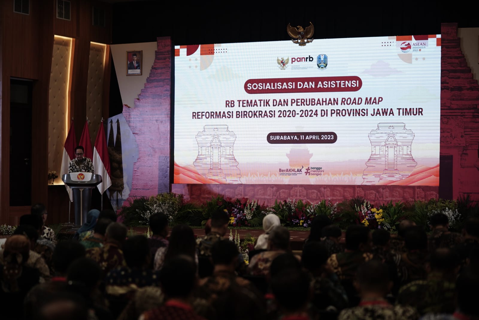 Foto 9 dari 10: Ikuti Sosialisasi dan Asistensi Reformasi Birokrasi Tematik, Wali Kota: Kota Madiun Siap Laksanakan Arahan Pusat