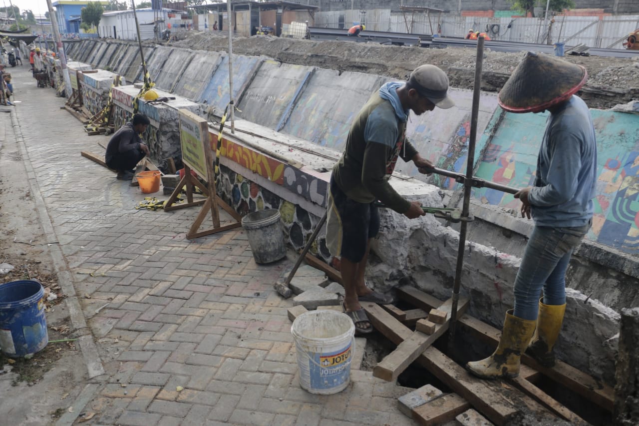 Foto utama berita: Pasar Pancasila Akan Bersolek, Saluran di Sebelahnya Juga Jadi Pedestrian