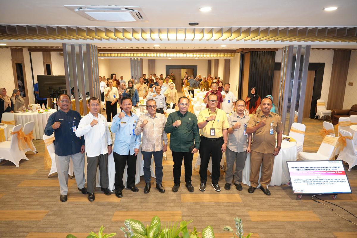 Foto 8 dari 8: Rakor TKPK dan Sosialisasi RPJPD 2025-2045, Pj Wali Kota: Masyarakat Harus Paham Arah Pembangunan 20 Tahun Mendatang