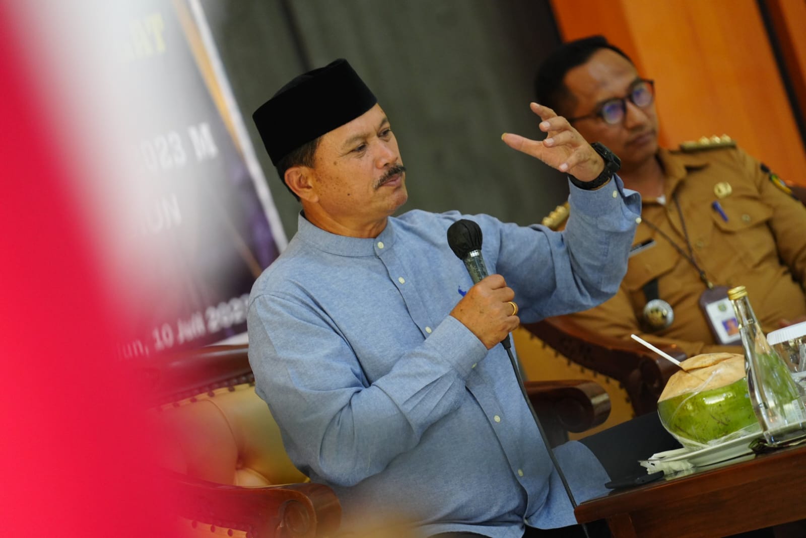 Foto 2 dari 8: Rakor Tiga Pilar Kecamatan Taman, Wali Kota Sampaikan Jaga Kondusifitas Jelang Muharram