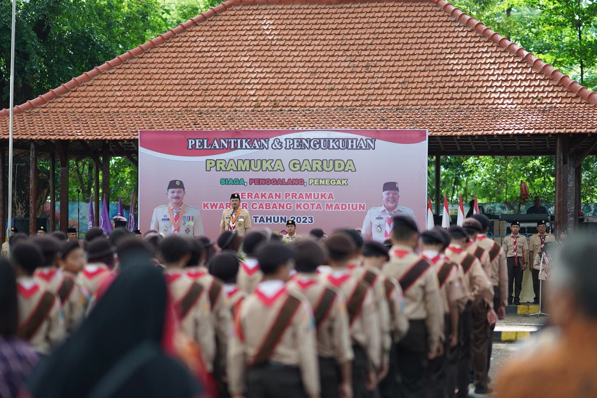 Foto 1 dari 9: 617 Pramuka Raih Lencana Garuda, Wali Kota Pesan Jaga Tri Satya dan Dasa Darma