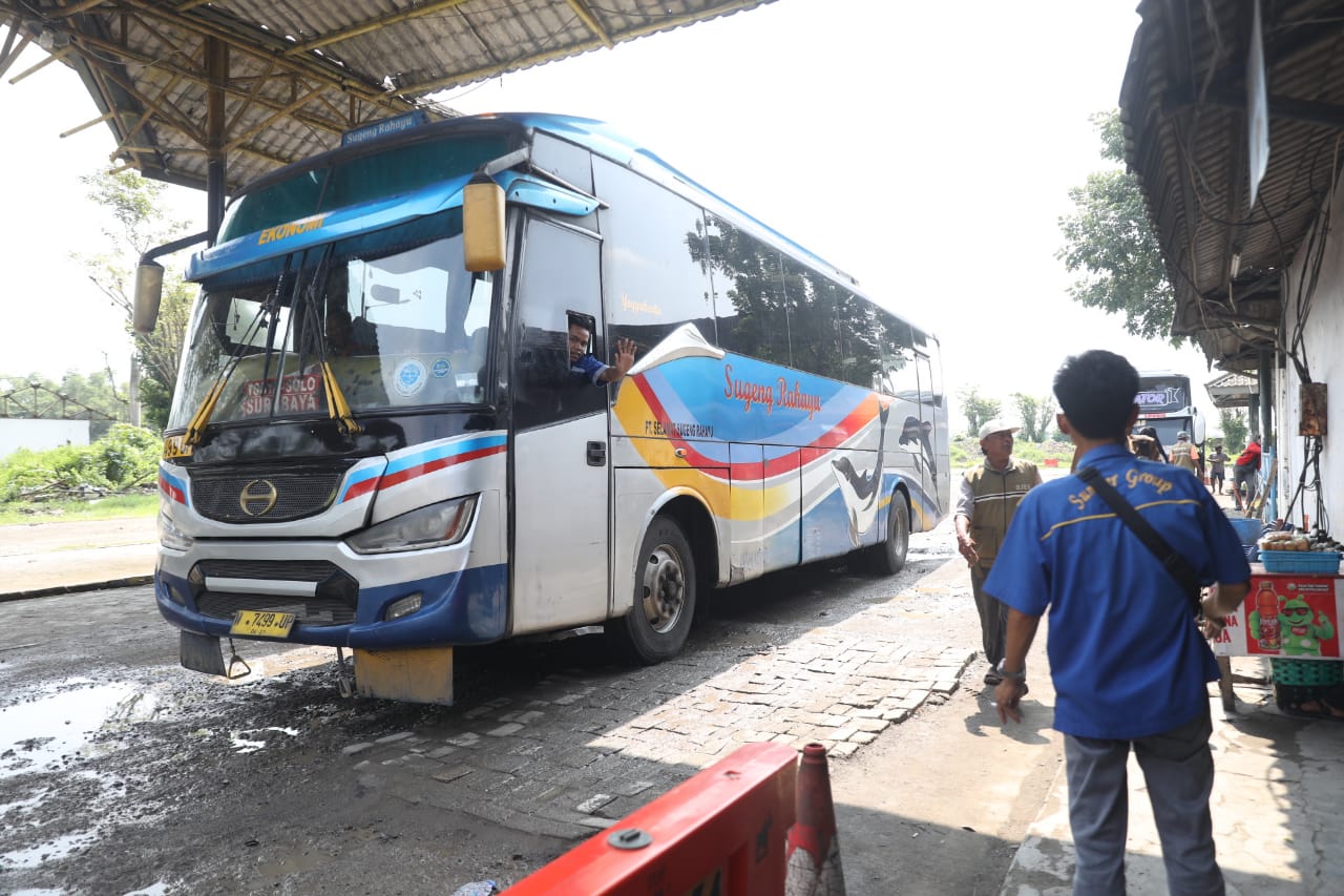 Dalam Tahap Renovasi, Terminal Purbaya Siapkan Alur Penerimaan Trayek Masa Angkutan Lebaran 2023