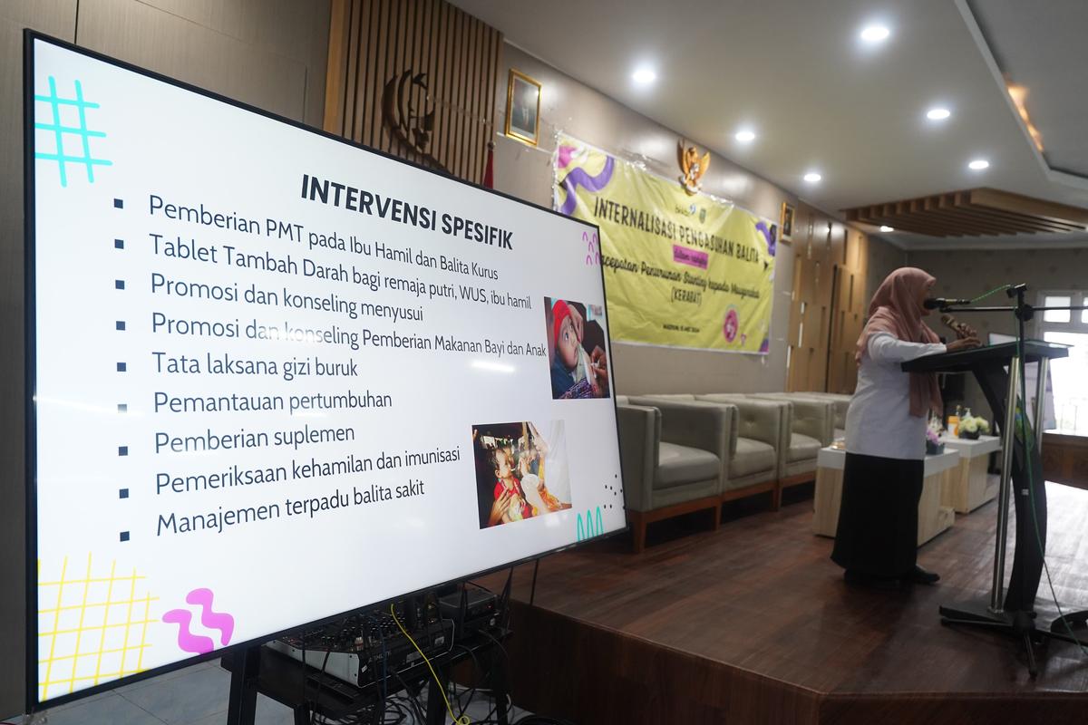 Foto 5 dari 9: Percepat Penanganan Stunting, Dinkes Gelar Sosialisasi Internalisasi Pengasuhan Balita