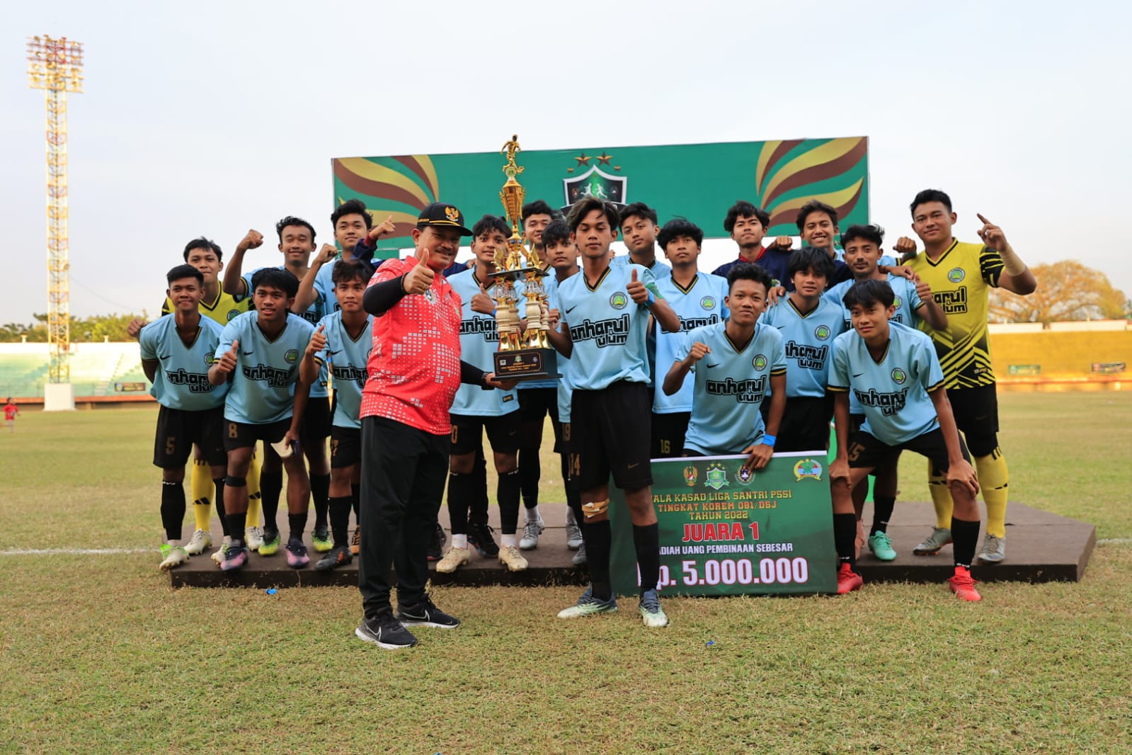 Hadiri Penutupan Liga Santri, Wali Kota Beri Apresiasi Seluruh Pemain