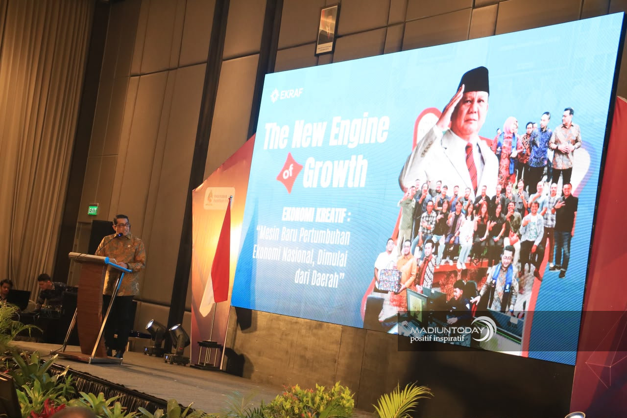 Kreativitas Plt Wali Kota Madiun Tuai Pujian Menteri Ekraf, Madiun Dinilai Punya Modal Jadi Kota Kreatif