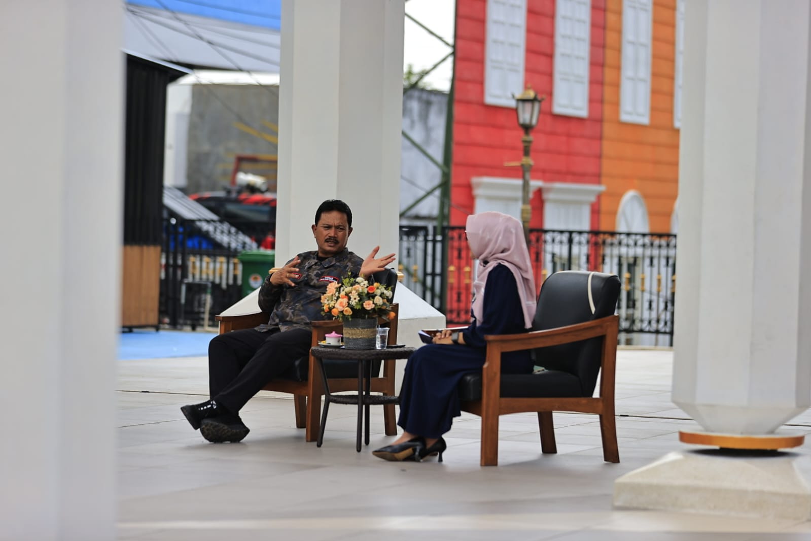 Foto 3 dari 9: Hadir di PRC, Wali Kota Maidi Sampaikan Hasil Pembangunan 2022 Lewat Wali Kota Menyapa