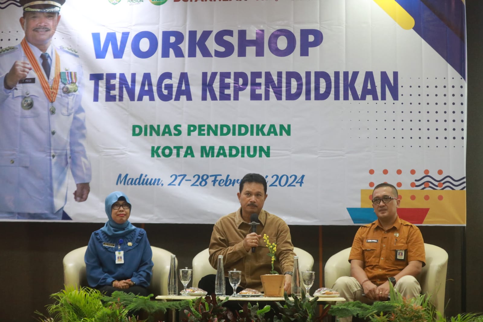 Gelar Workshop Bagi Tenaga Kependidikan, Wali Kota Pesan Tendik Harus Kerja Terarah