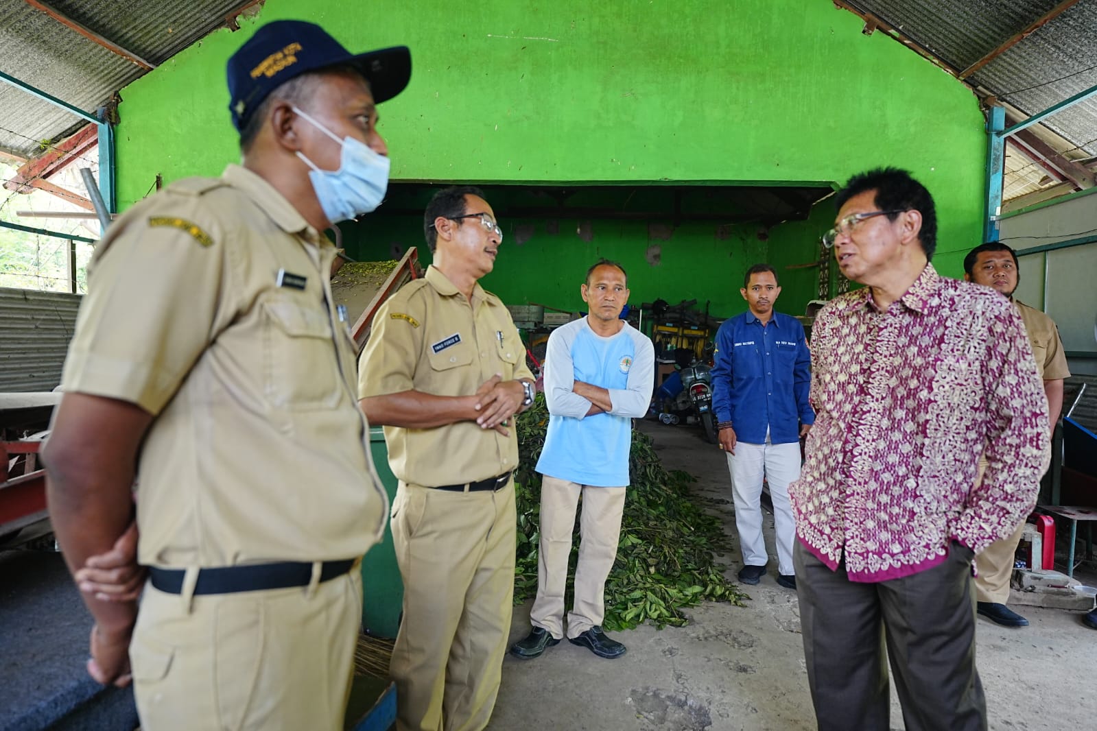 Foto 4 dari 10: Assessment Dengan Tim UT Berakhir, Tim Juga Tinjau Pengelolaan Gas Metan di TPA