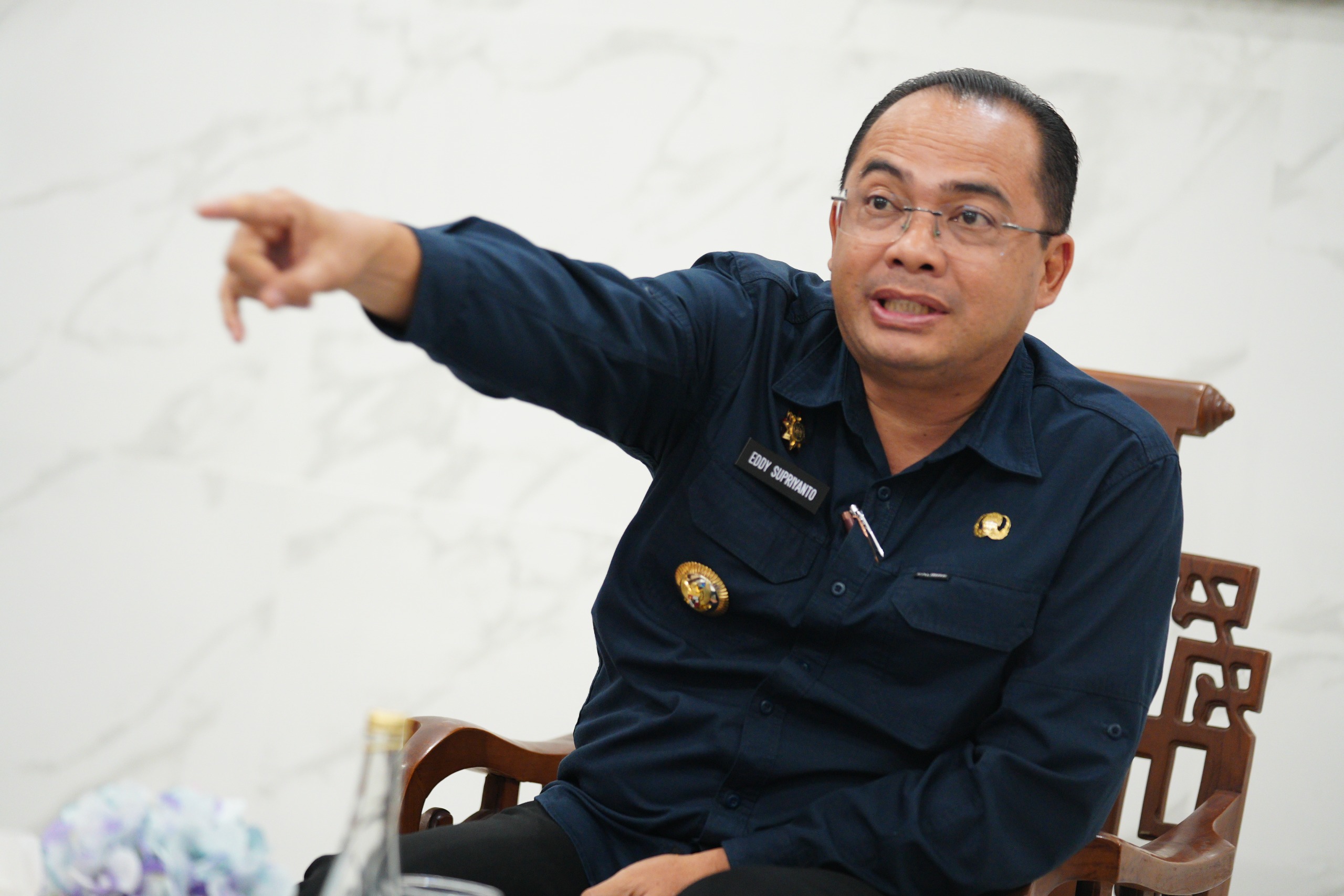 Foto 3 dari 3: Jadi Narasumber Peningkatan Kapasitas Satpol PP dan Damkar, Pj Wali Kota Beri Arahan Bagi Anggota