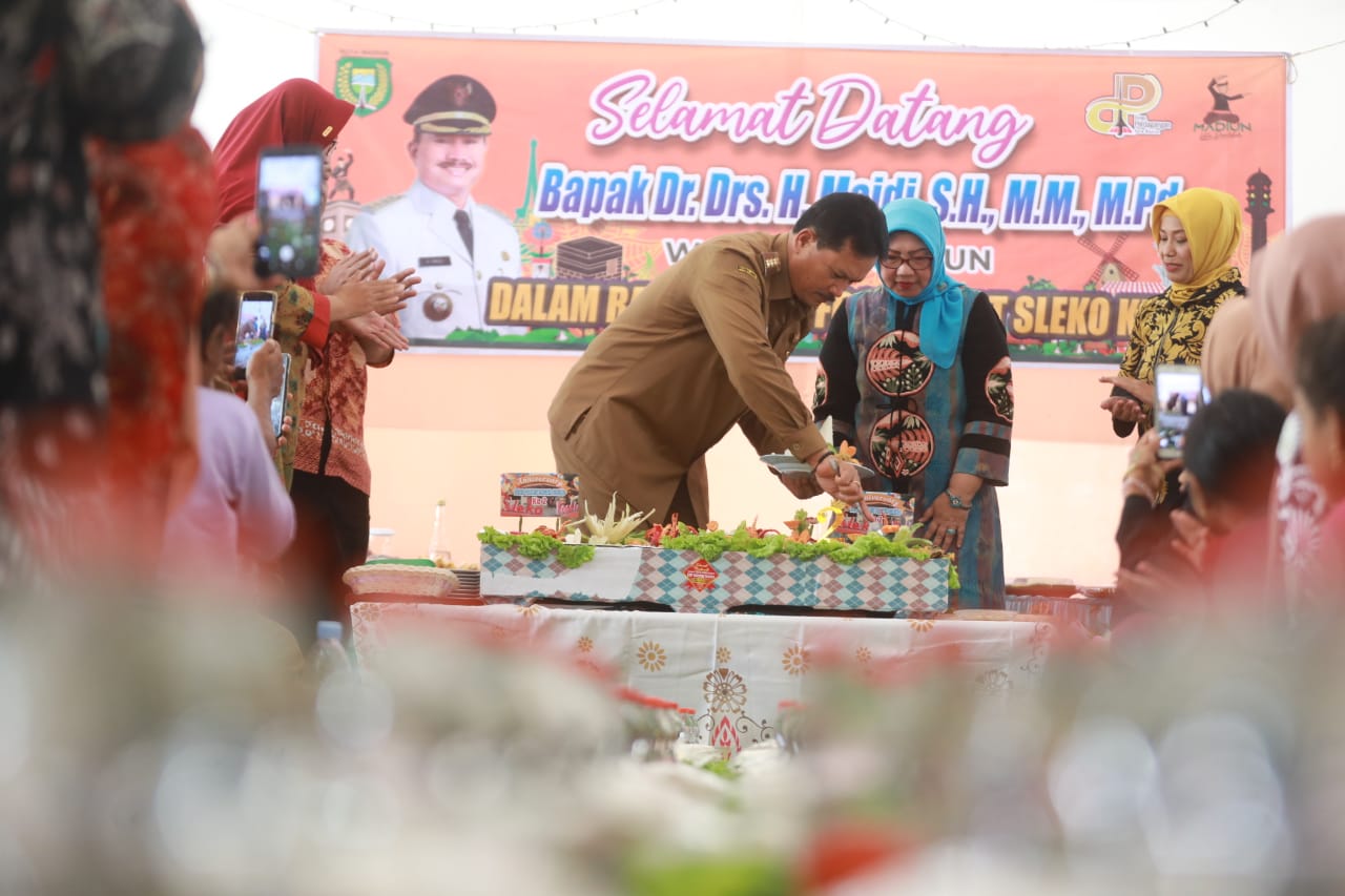 Tasyakuran Dua Tahun Foodcourt Pasar Sleko, Wali Kota Pesan Jaga Kerukunan