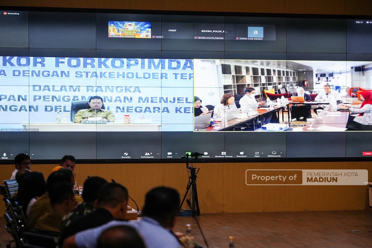 Foto 7 dari 8: Kenya Bakal Berkunjung ke Kota Madiun, Wali Kota Pimpin Rakor Persiapkan Penyambutan