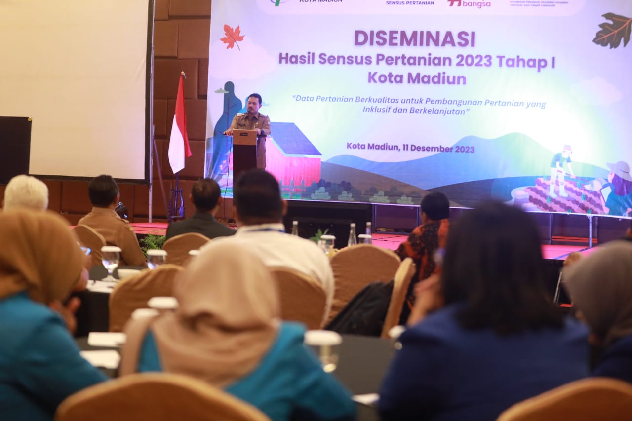 Foto 5 dari 8: Diseminasi Hasil Sensus Pertanian 2023, Wali Kota: Data Ini Acuan Kita Mengambil Kebijakan