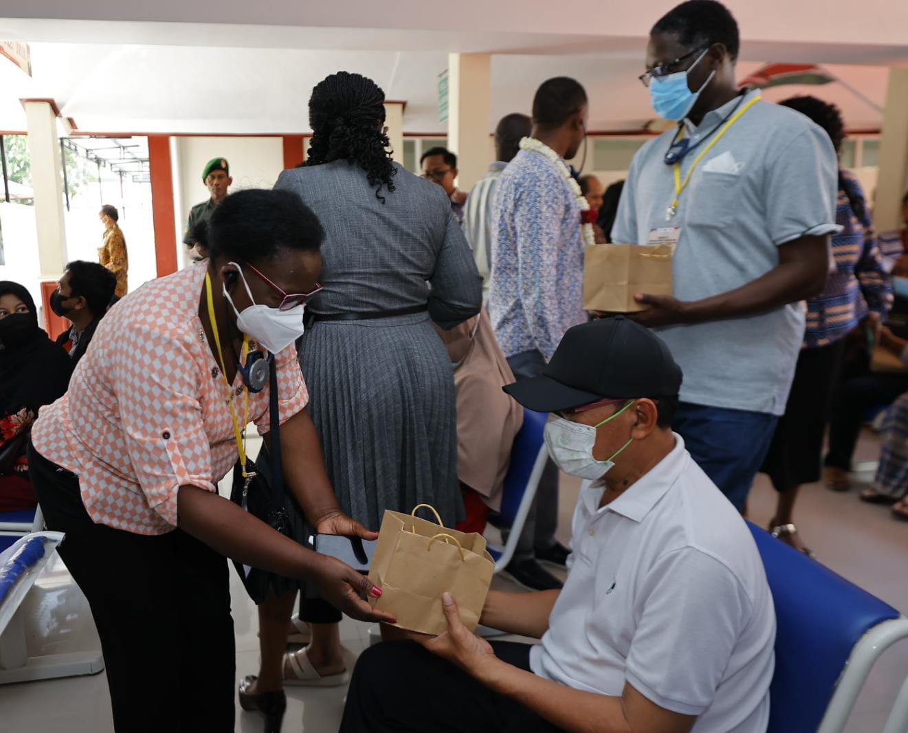 Foto 8 dari 9: Datang Untuk Belajar Kesehatan, Ketua Delegasi Kenya: Kita Belajar Banyak Hal di Kota Madiun
