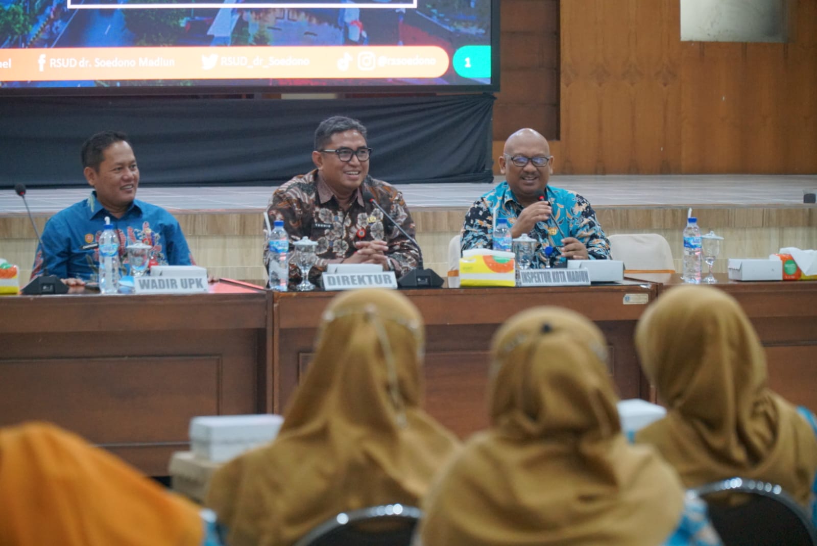 Foto 2 dari 13: Wujudkan Zona Integritas di Lima OPD, Inspektorat Gelar Studi Banding di RSUD dr Soedono