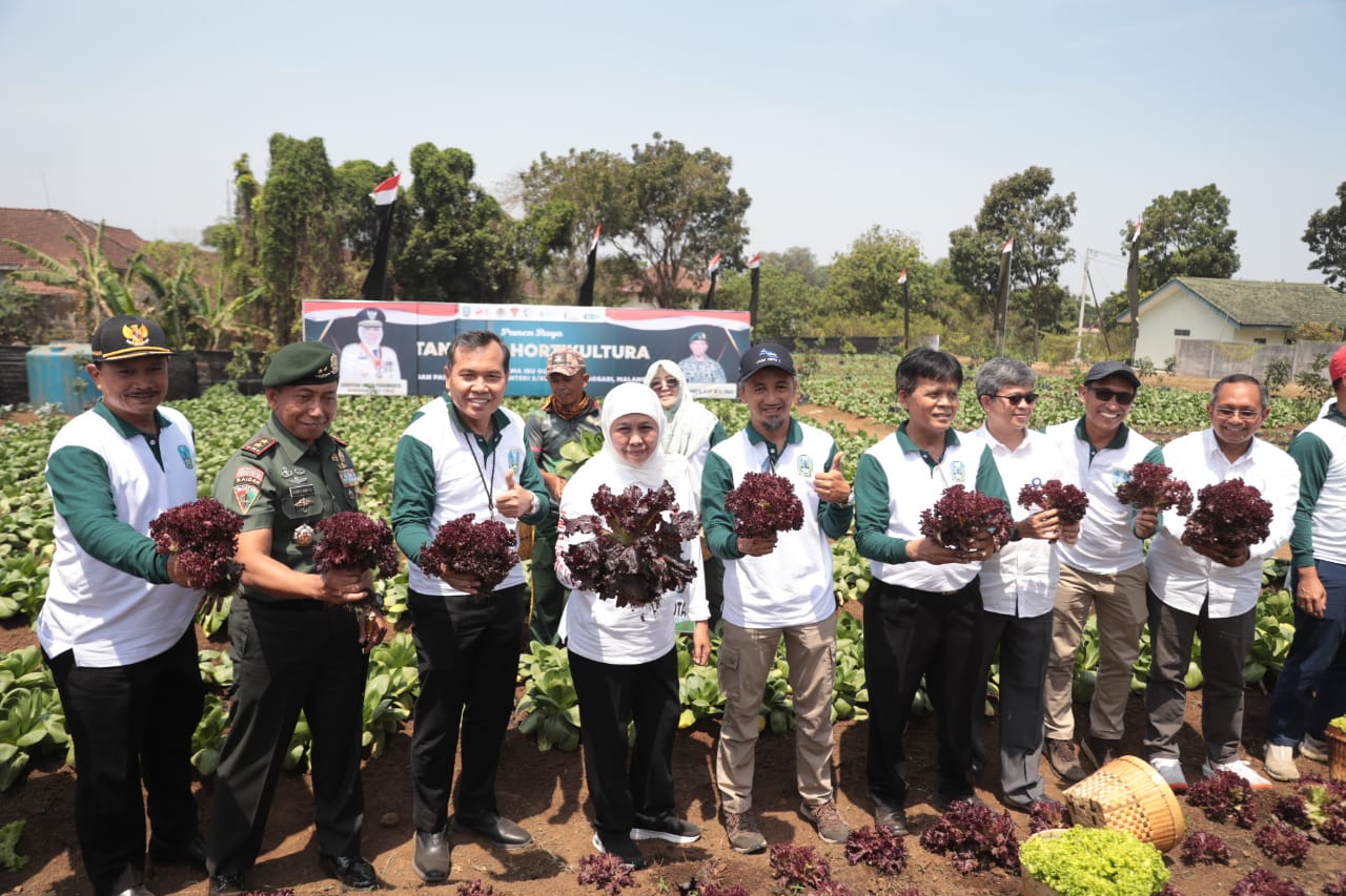 Foto 2 dari 11: Tanam 10 Ribu Pohon Hingga Panen Tanaman Hortikultura Jadi Bagian Peringatan Puncak Hari Lingkungan Hidup Sedunia