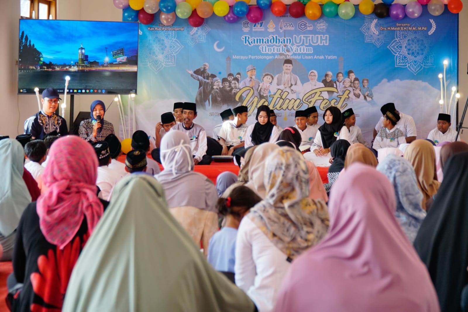 Foto 1 dari 13: Buka Event Yatim Fest, Wali Kota Harap Semua Anak Bahagia