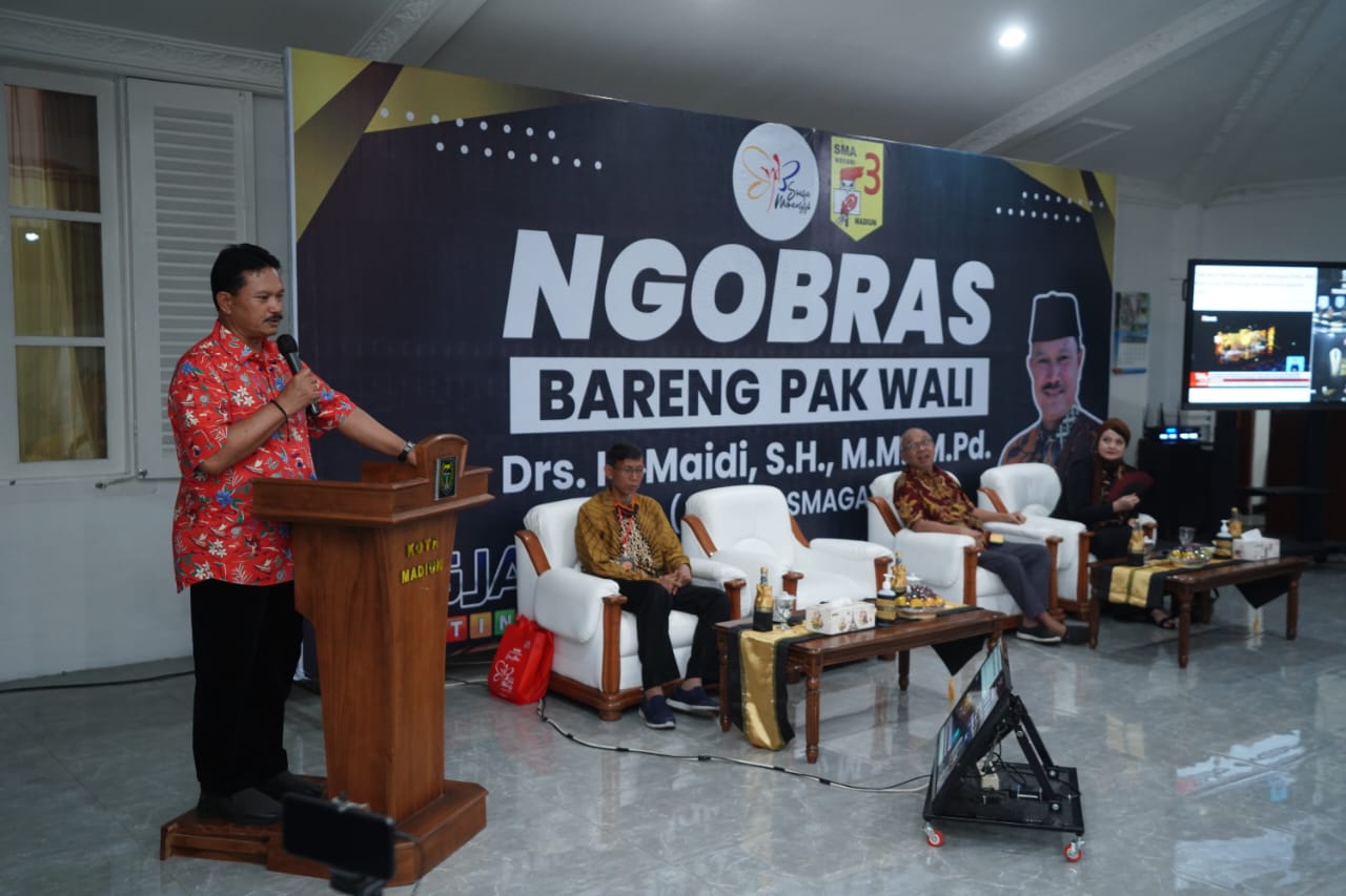 Bincang Santai Jelang Reuni Smaga, Wali Kota Ajak Alumni Beri Masukan Pembangunan Kota