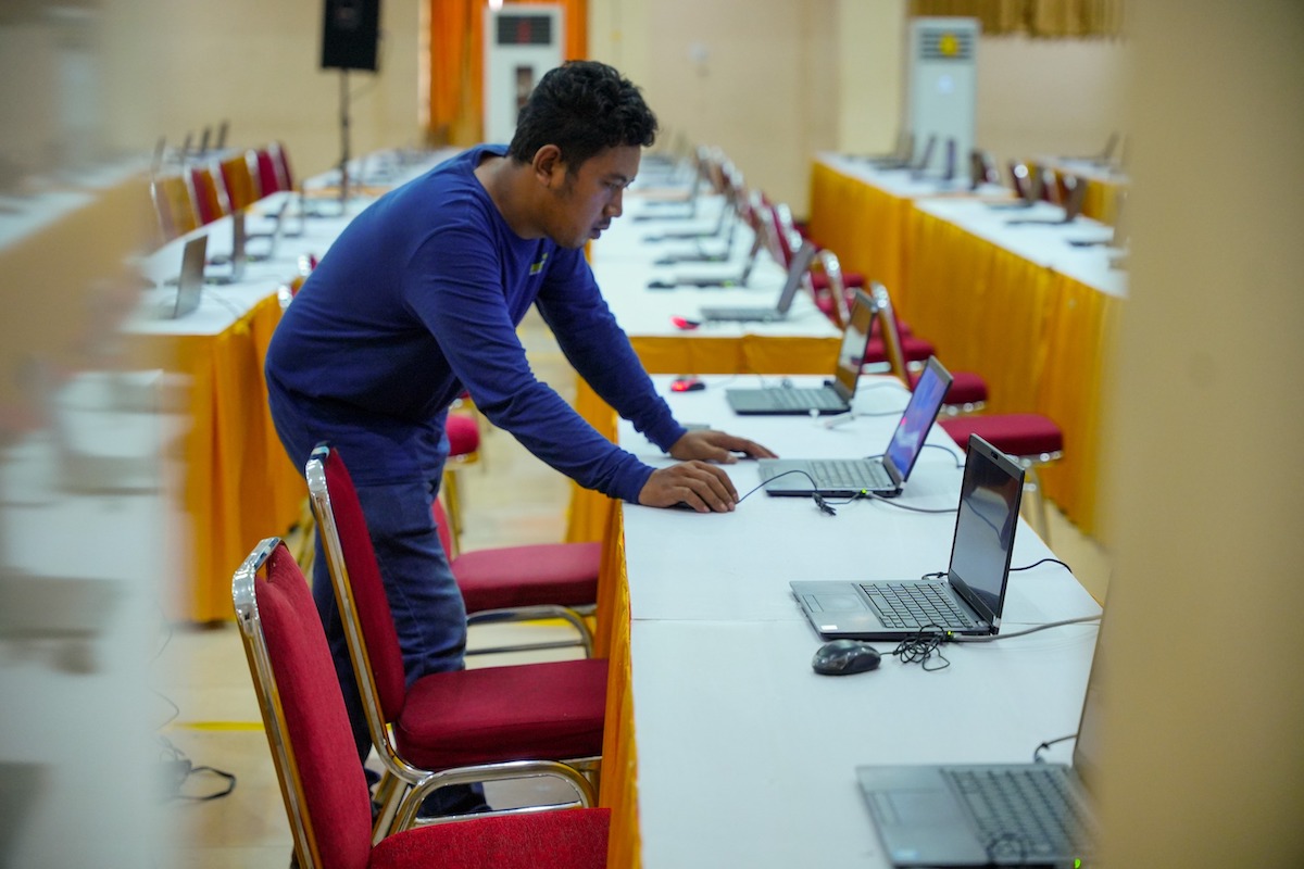 Foto 7 dari 9: Kanreg II BKN Surabaya Gelar Pengecekan Jelang Seleksi CASN 2023