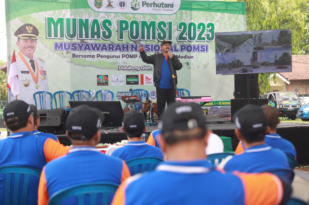 Foto 6 dari 10: Apresiasi Munas Pomsi di Ngrowo Bening, Wali Kota Dr Maidi: Kota Madiun Terbuka untuk Event Apapun
