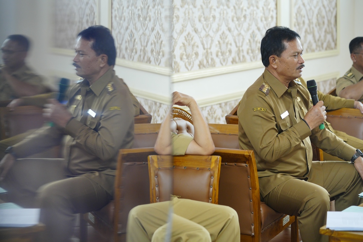 Foto 2 dari 15: Hadiri Musrenbang Taman Dan Manisrejo, Wali Kota Sampaikan Rencana Pembangunan Tahun Ini