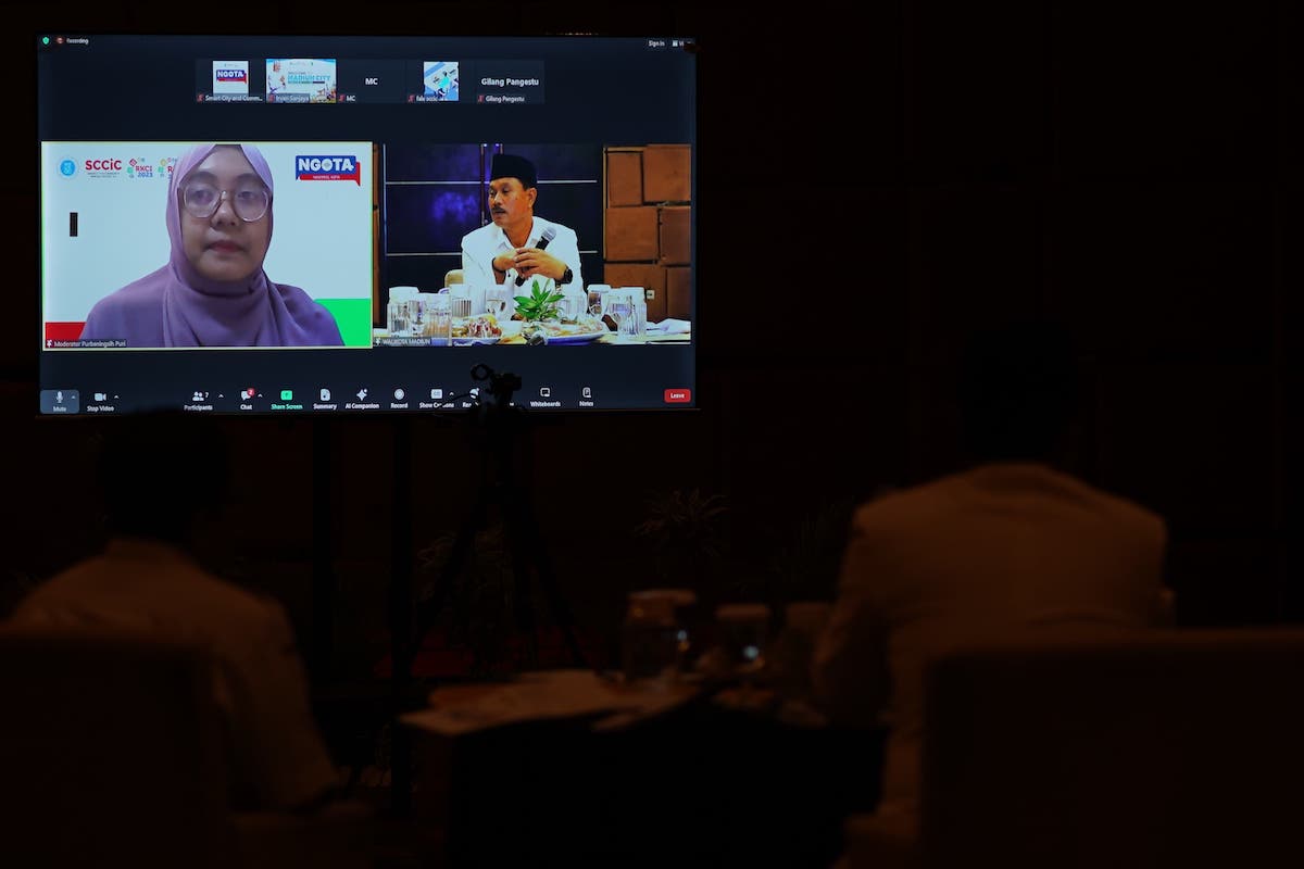 Foto 6 dari 9: ITB Tertarik dengan Tata Kota Madiun, Gelar Zoom dengan Wali Kota Maidi