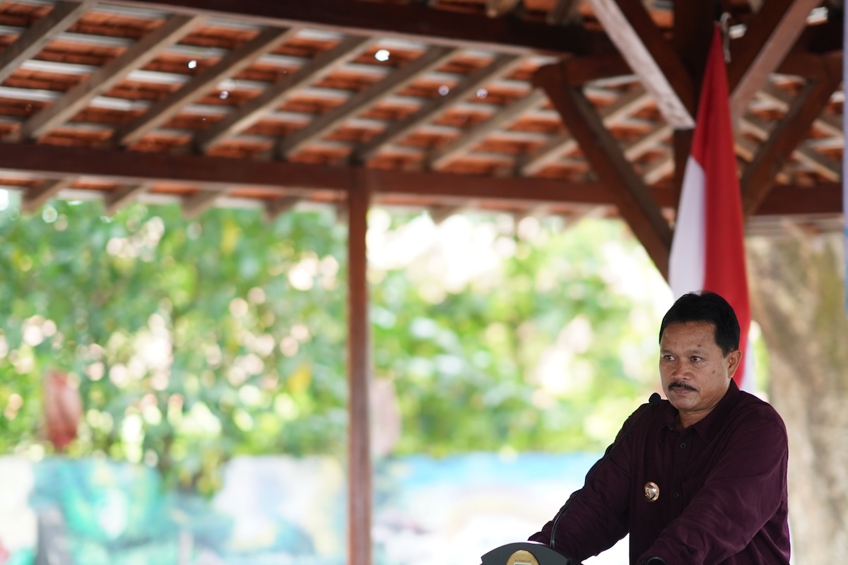 Foto 1 dari 9: Lantik Pegawai PDAM Tirta Taman Sari, Wali Kota Pesan Jaga Profesionalisme Kerja