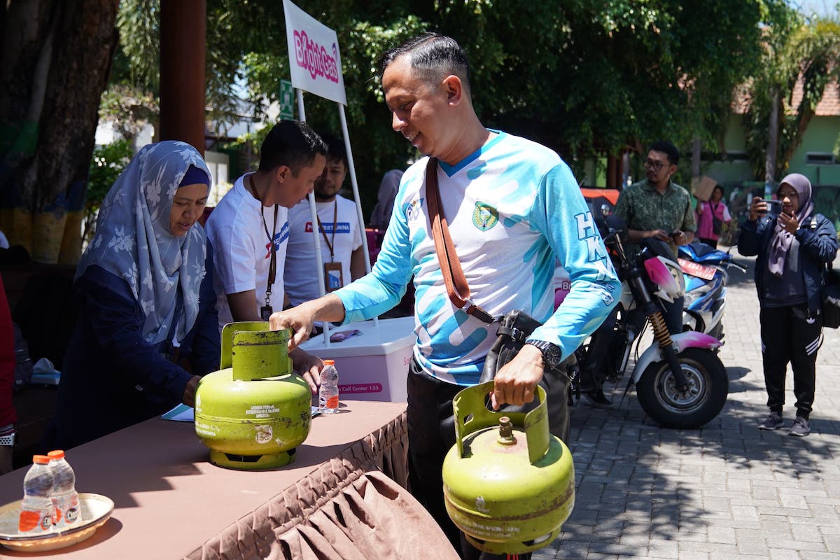 Foto utama berita: Dukung Subsidi Tepat Sasaran, Pemkot Madiun Gandeng Pertamina Gelar Trade In Tabung Gas LPG