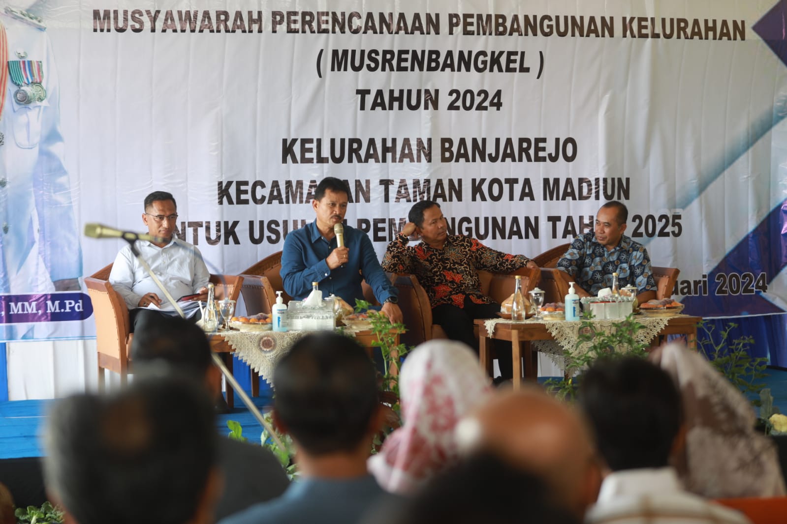 Musrenbang di Kelurahan Banjarejo dan Demangan, Wali Kota: Ada Banyak Pembangunan di Tingkat Lingkungan
