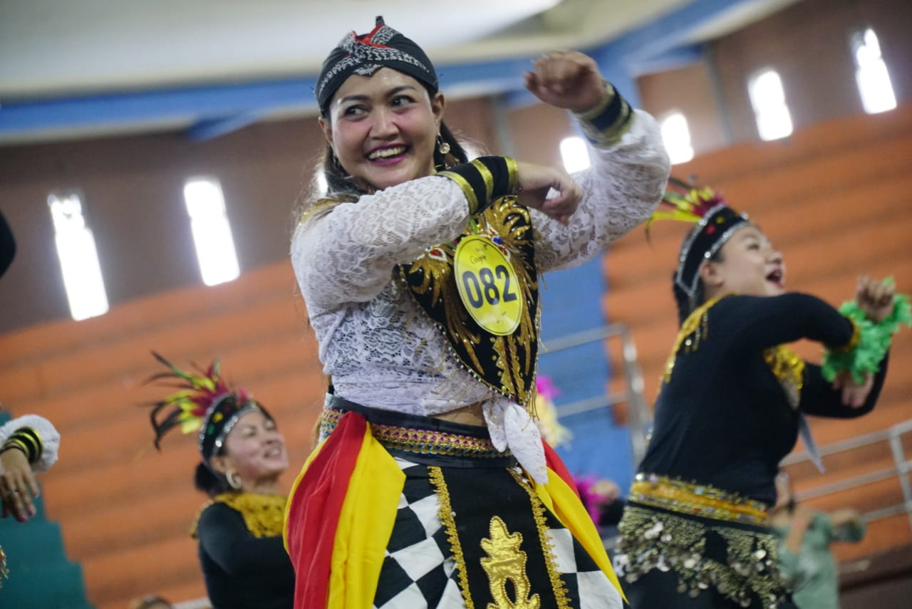 Foto 3 dari 10: Meriah! Madiun Aerobic Competition Jadi Ajang Sehat Sekaligus Gali Potensi