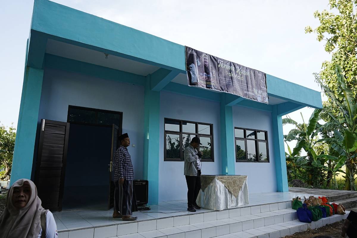 Foto 3 dari 30: Tambah Fasilitas di Pondok Pesantren, Wali Kota Resmikan Proyek Fisik Religi di Delapan Ponpes