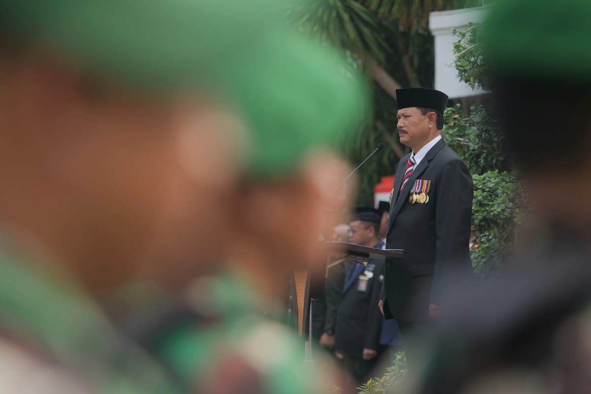 Foto 1 dari 9: Pimpin Apel Hari Pahlawan, Wali Kota Harap Masyarakat Teladani Semangat Pahlawan