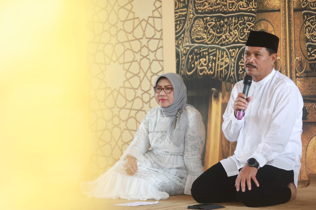 Foto 1 dari 12: Sambut Bulan Suci Ramadan, Wali Kota Gelar Pengajian di Pondok Abi Bahrun