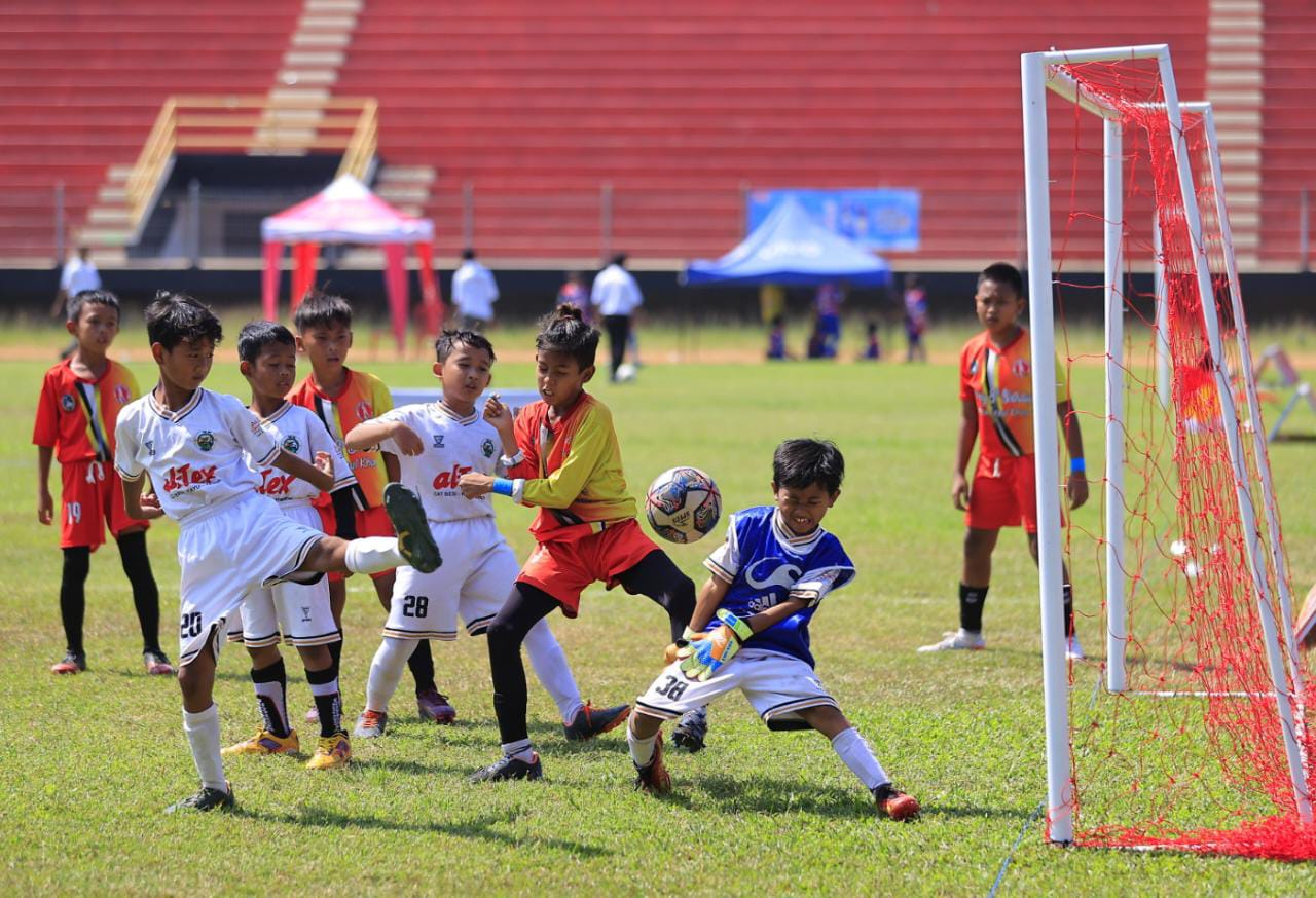 Serunya Piala Wali Kota Madiun Cup 2023 KU 10 dan 12 Tahun, Diikuti 56 Klub dari Jawa Timur dan Jawa Tengah
