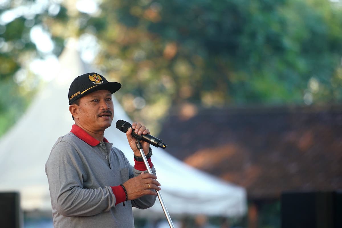 Foto 1 dari 9: Pimpin Senam Lansia, Wali Kota Sampaikan Capaian Kota