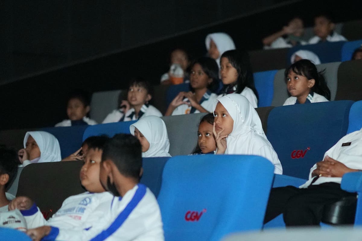 Foto 8 dari 9: Tumbuhkan Karakter Optimis dan Saling Menghargai Antar Sesama, SDN Endrakila Ajak Siswa Nobar Film di Bioskop